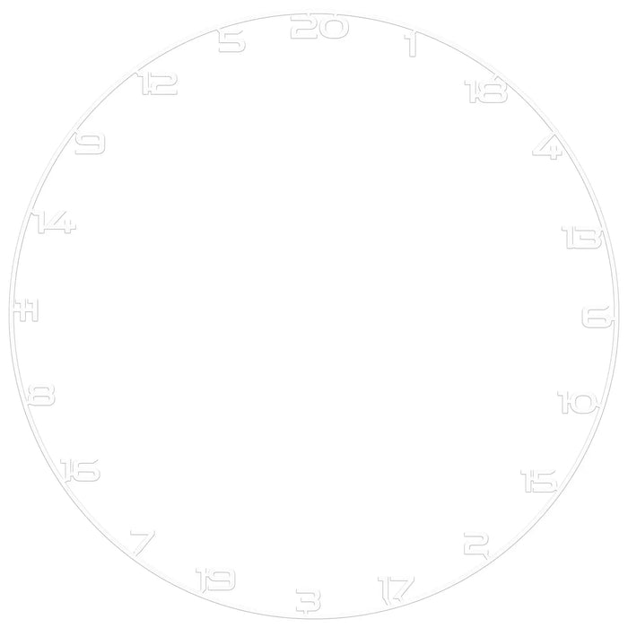 Bullet Dartboard Universal Fit Coloured Number Ring