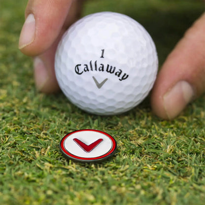 Callaway Dual-Mark 2-in-1 Magnetic Poker Chip Golf Ball Markers