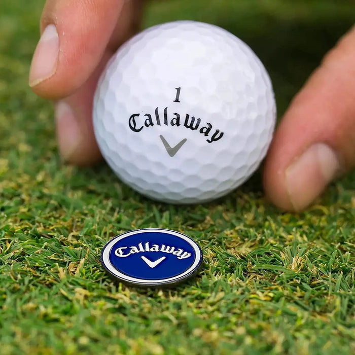 Callaway Dual-Mark 2-in-1 Magnetic Poker Chip Golf Ball Markers