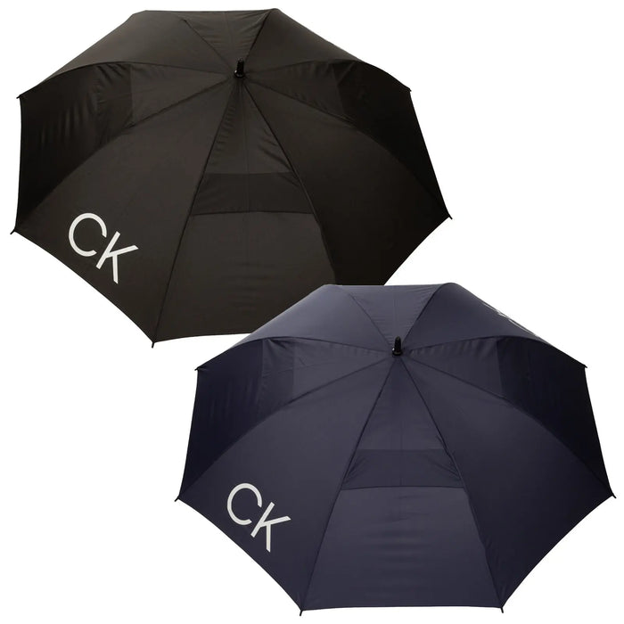 Calvin Klein Dual Canopy Auto Open Umbrella 54" C10258