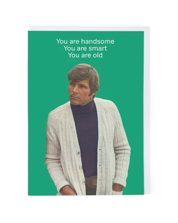 CATH TATE CARDS - HANDSOME AND OLD
