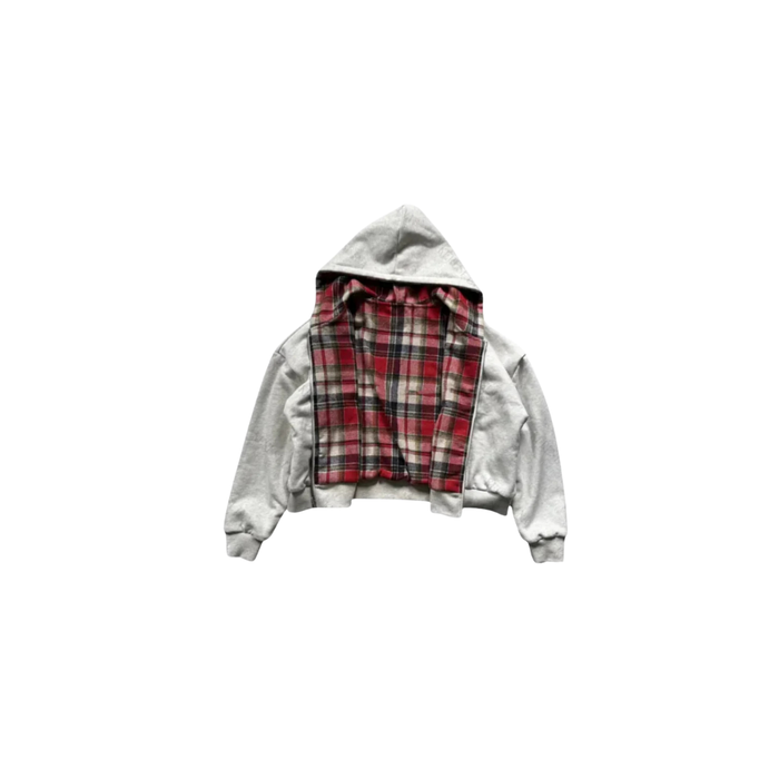 CHECKERED | REVERSIBLE ZIP-UP