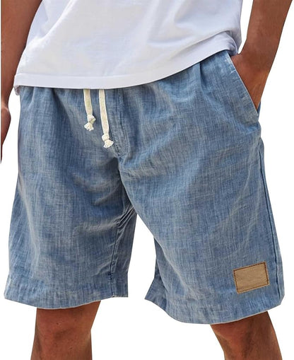 RELAXED COTTON SHORTS FOR MEN 3