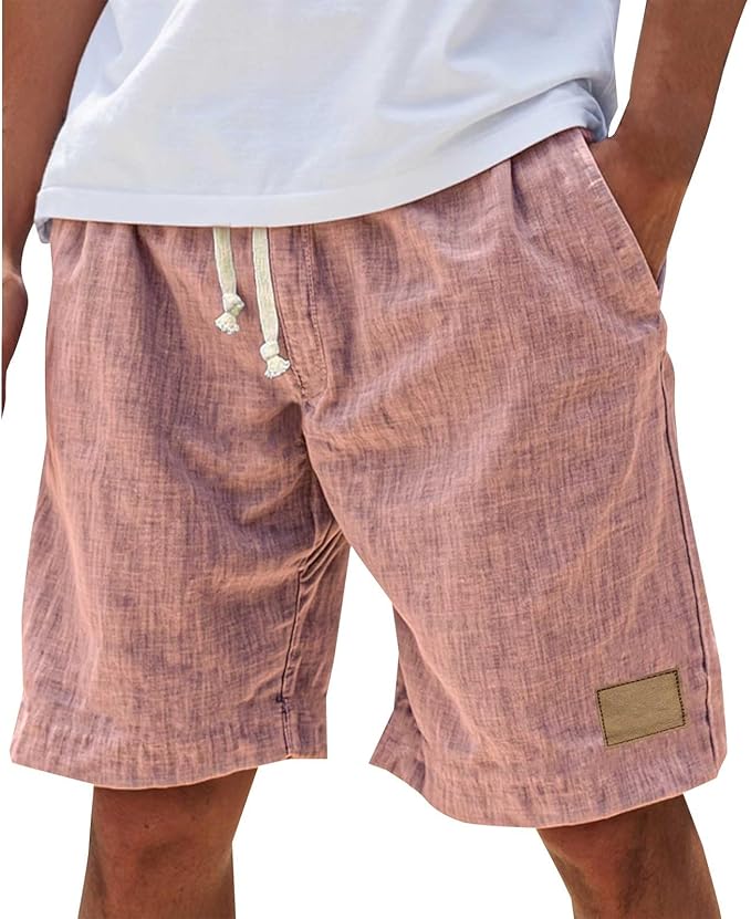 RELAXED COTTON SHORTS FOR MEN 6