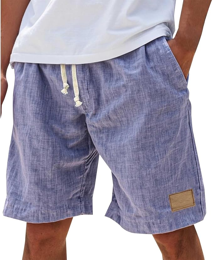 RELAXED COTTON SHORTS FOR MEN 7