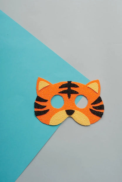 DA56707 Diamond Arts-Sparkle Mask -Tiger