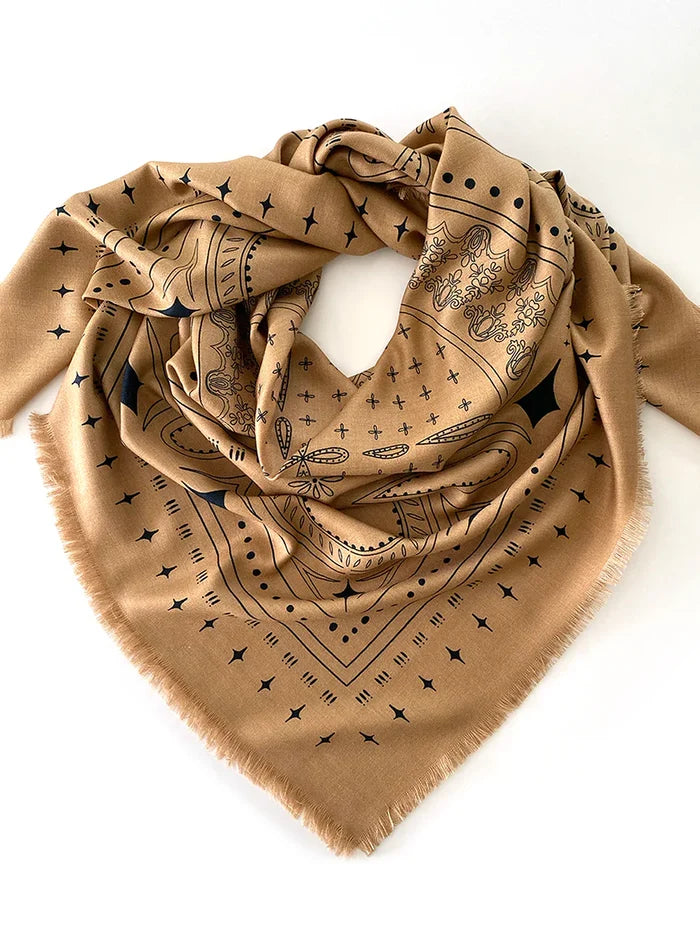 DARK HAMPTON SCARF - ELLIE COMPTON - THE HOLDEN
