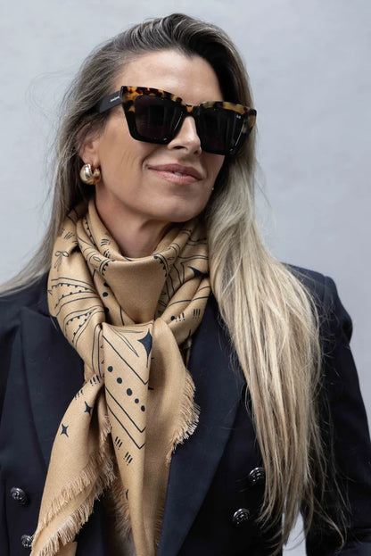 DARK HAMPTON SCARF - ELLIE COMPTON - THE HOLDEN