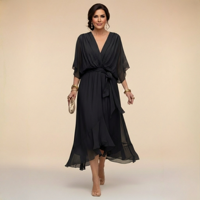 Sarah™ | Sandra V-Neck Dress 1