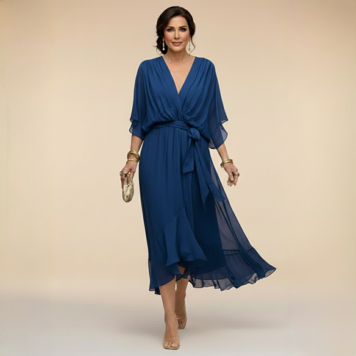 Sarah™ | Sandra V-Neck Dress 2