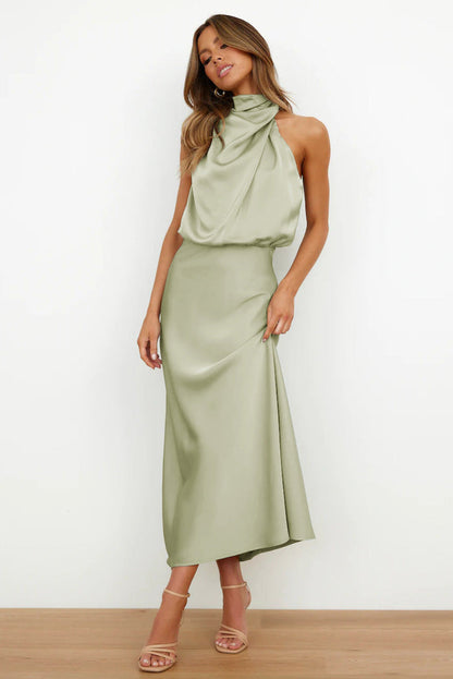 Doris | Women's Chic Halter Neck Evening Dress 1