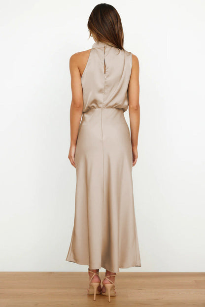 Doris | Women's Chic Halter Neck Evening Dress 4