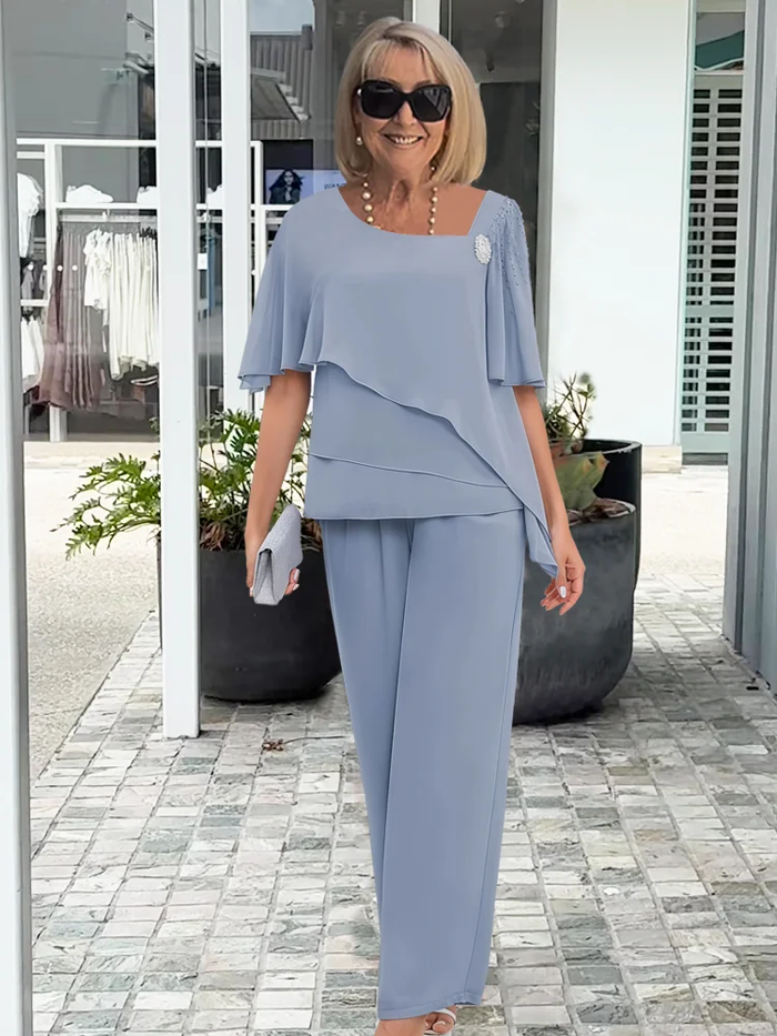 Elizabeth | Women's Two Piece Elegant Pants Set 0