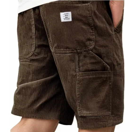 CARGO CORDUROY SHORTS FOR MEN 5