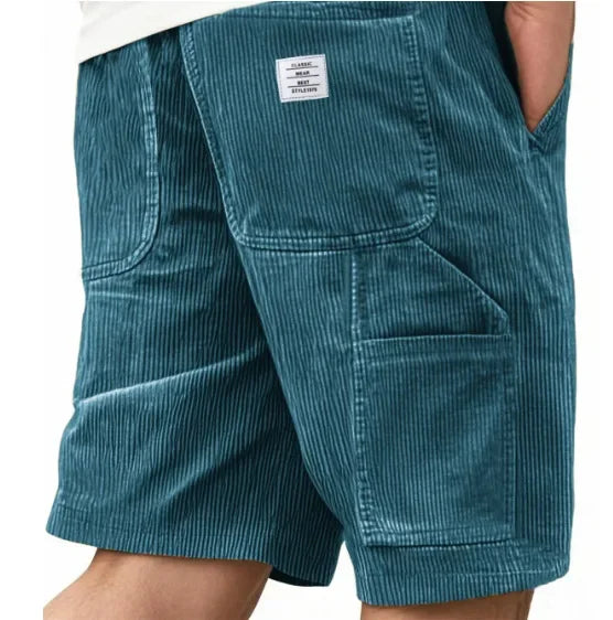 CARGO CORDUROY SHORTS FOR MEN 6