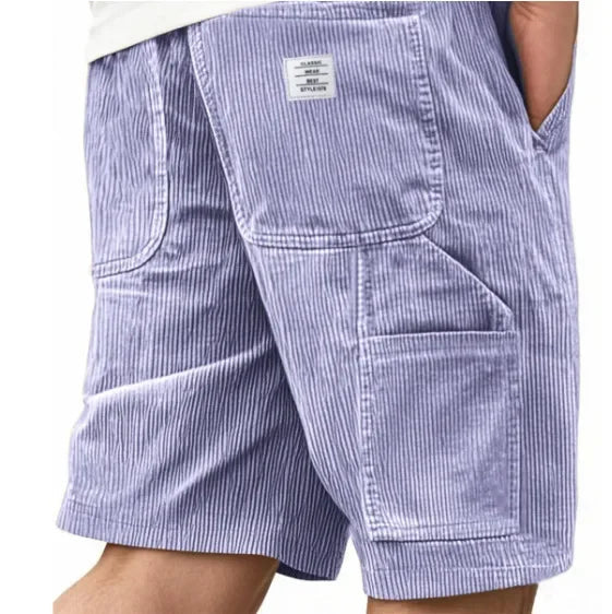 CARGO CORDUROY SHORTS FOR MEN 7