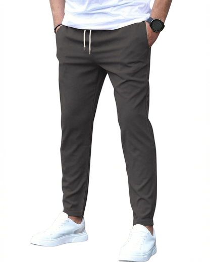 STRETCH COTTON TROUSERS FOR MEN 6