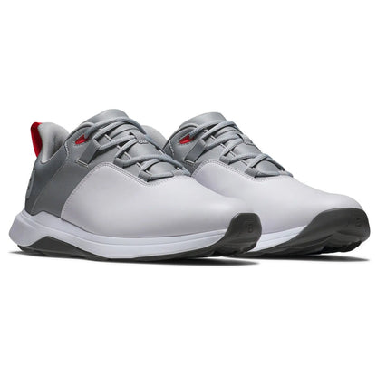 8.5 UK / White / Grey / Red