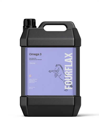 Fourflax Omega 3 Flaxseed Oil Supplement for Horses