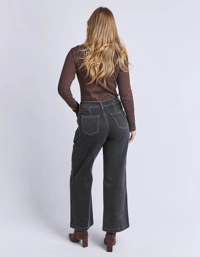 FOXWOOD - BALMY JEAN - Washed Black