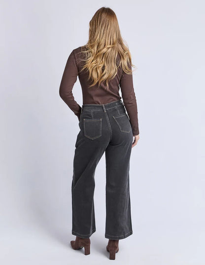 FOXWOOD - BALMY JEAN - Washed Black