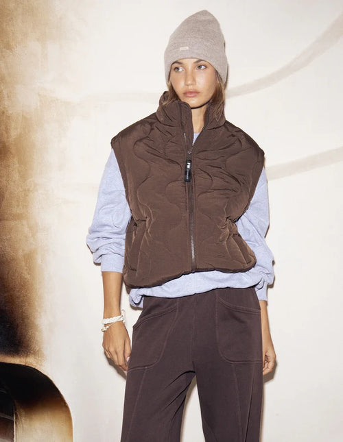 FOXWOOD - ELITE VEST - Coffee