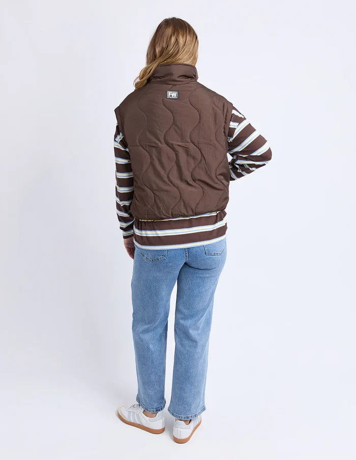 FOXWOOD - ELITE VEST - Coffee