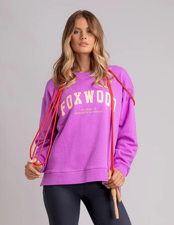 FOXWOOD - INTERVAL CREW - Purple/Orange