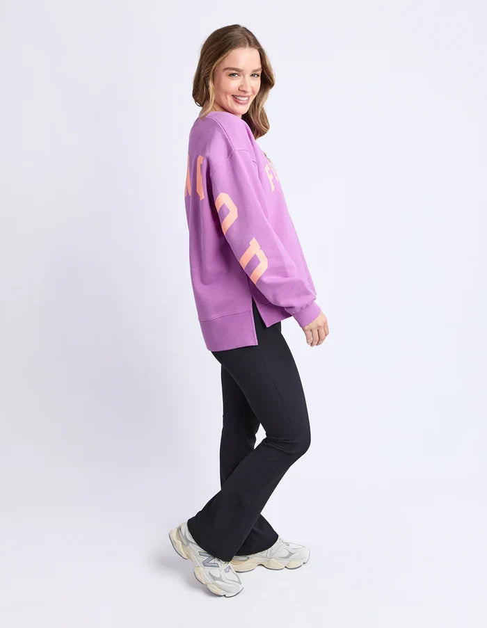 FOXWOOD - INTERVAL CREW - Purple/Orange