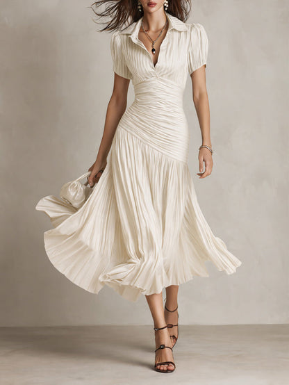 Frances ∙ Retro Striped Midi Dress 1