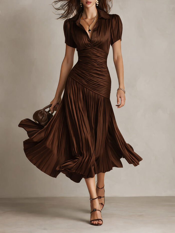 Frances ∙ Retro Striped Midi Dress 3