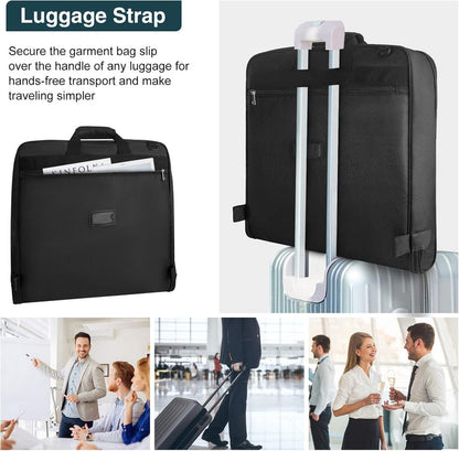 Foldable Waterproof Travel Garment Bag – Carry-On Suit Organiser with Strap 2
