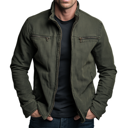 CLASSIC COTTON JACKET FOR MEN 0