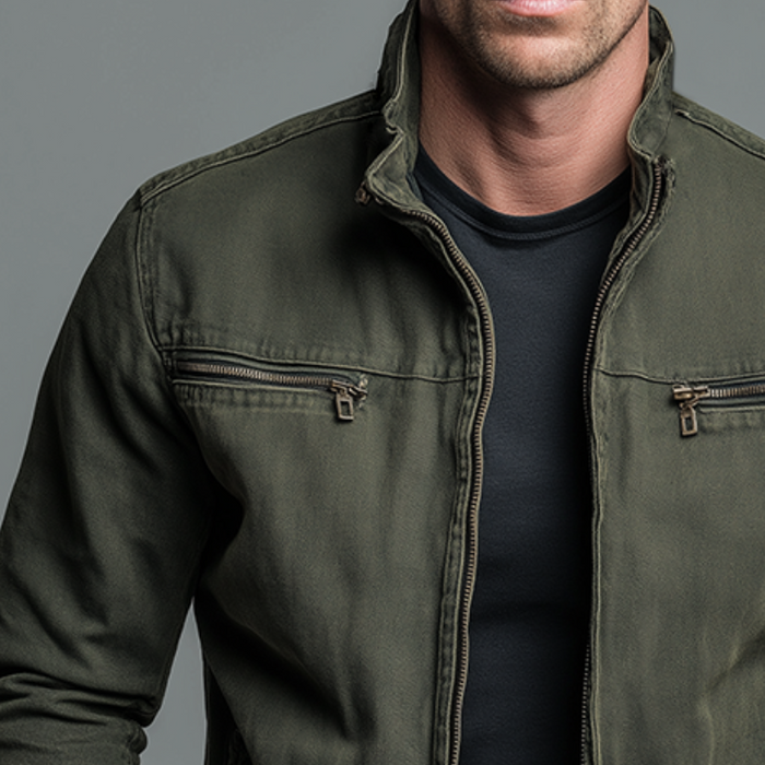 CLASSIC COTTON JACKET FOR MEN 5