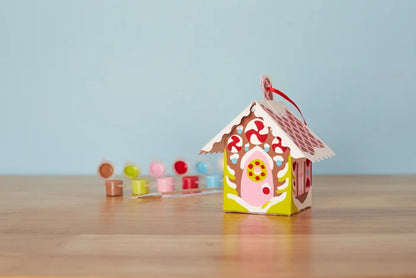 Gingerbread House Christmas Ornament Paint By Number Kit