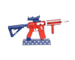 GOAAR-USA  1/3 Scale Die Cast AR15 Desktop Model, USA