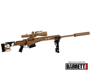 GOAMK22-TAN  1/4 Scale Die Cast Barrett MK22 Model, Tan