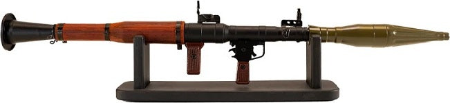 1/3 Scale Die Cast RPG Model, Black