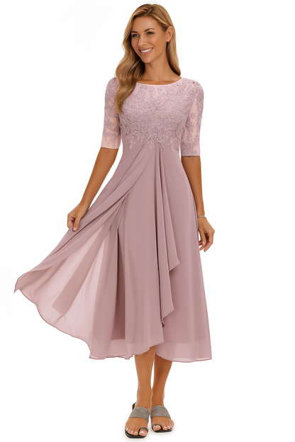 Greta | Women's Summer A-Line Midi Dress 1