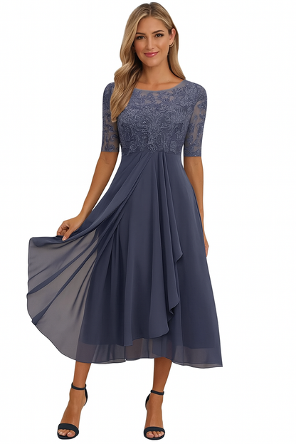 Greta | Women's Summer A-Line Midi Dress 4