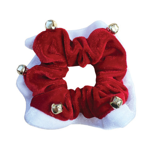 Hair Scrunchie - Christmas Bells