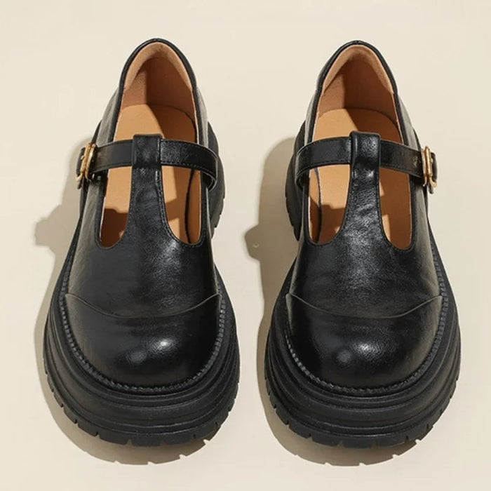 Henna | T-Bar Mary Jane Loafers with Platform for Women 5
