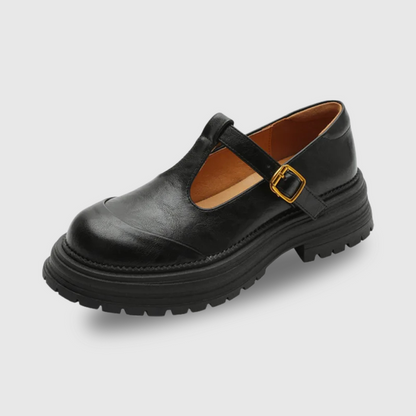 Henna | T-Bar Mary Jane Loafers with Platform for Women 7