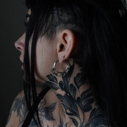 HELLFIRE WING EARRINGS