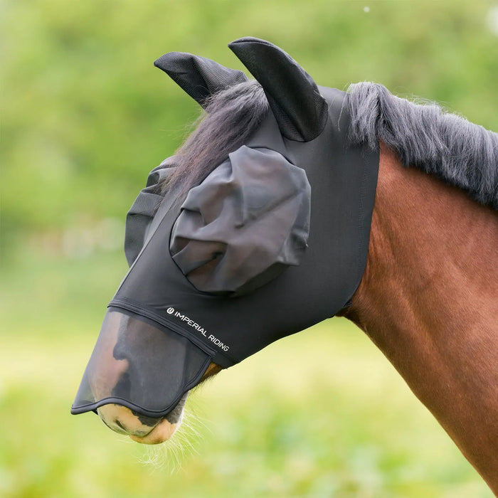 Imperial Riding Flymask With Nose Ears
