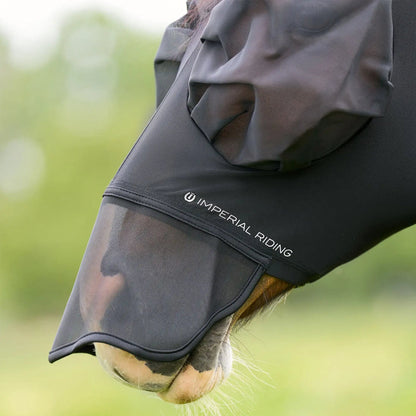 Imperial Riding Flymask With Nose Ears