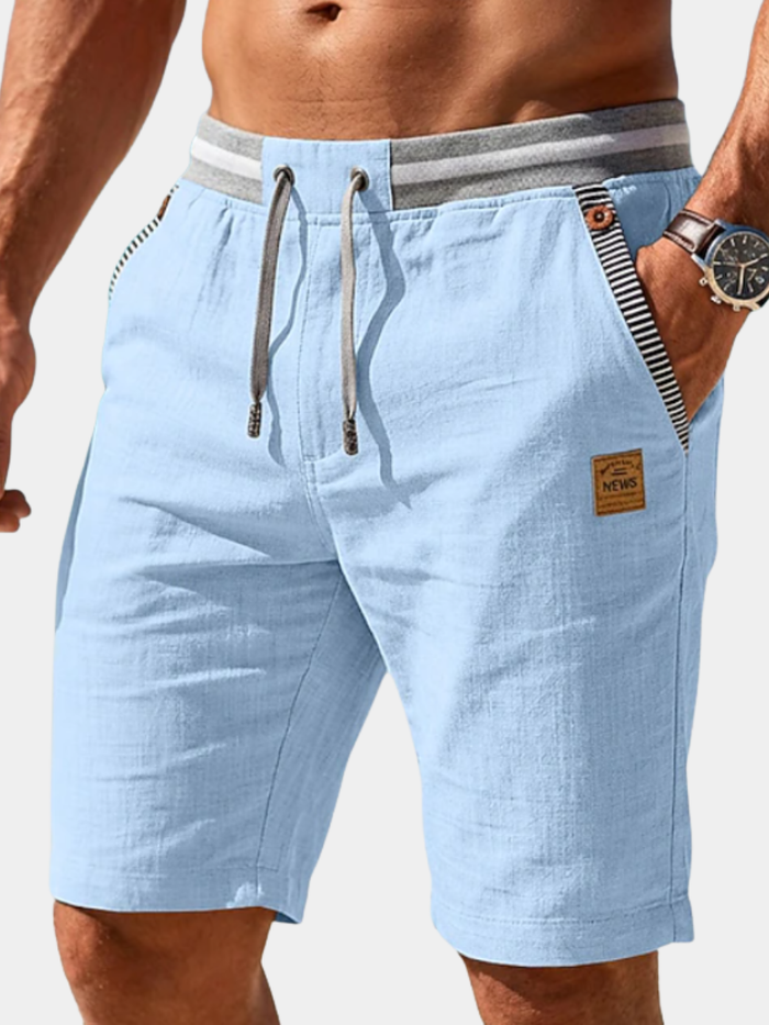 DRAWSTRING SUMMER SHORTS FOR MEN 1