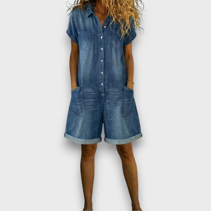 Joan | Vintage Short Utility Overalls 0