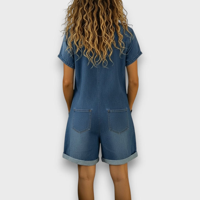 Joan | Vintage Short Utility Overalls 1