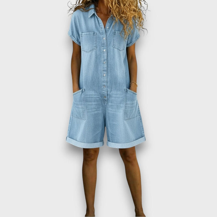 Joan | Vintage Short Utility Overalls 5